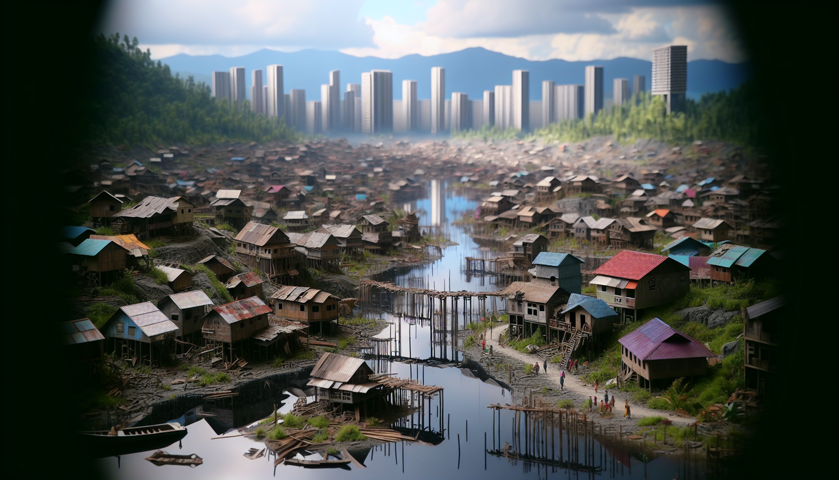 "alt_text": "Pemandangan penataan hunian pasca bencana Sumatra, simbol ketahanan dan harapan masyarakat."