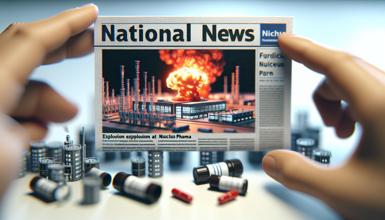 alt_text: Berita Nasional: Ledakan di Nucleus Farma, masalah kompleks keamanan industri disorot.