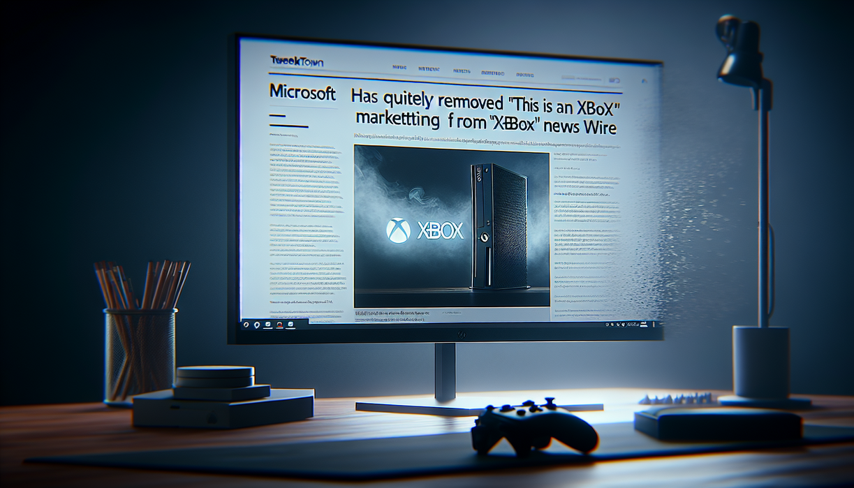 alt_text: "Konten 'This is an Xbox' hilang, membahas alasan di balik penghapusan konten tersebut."