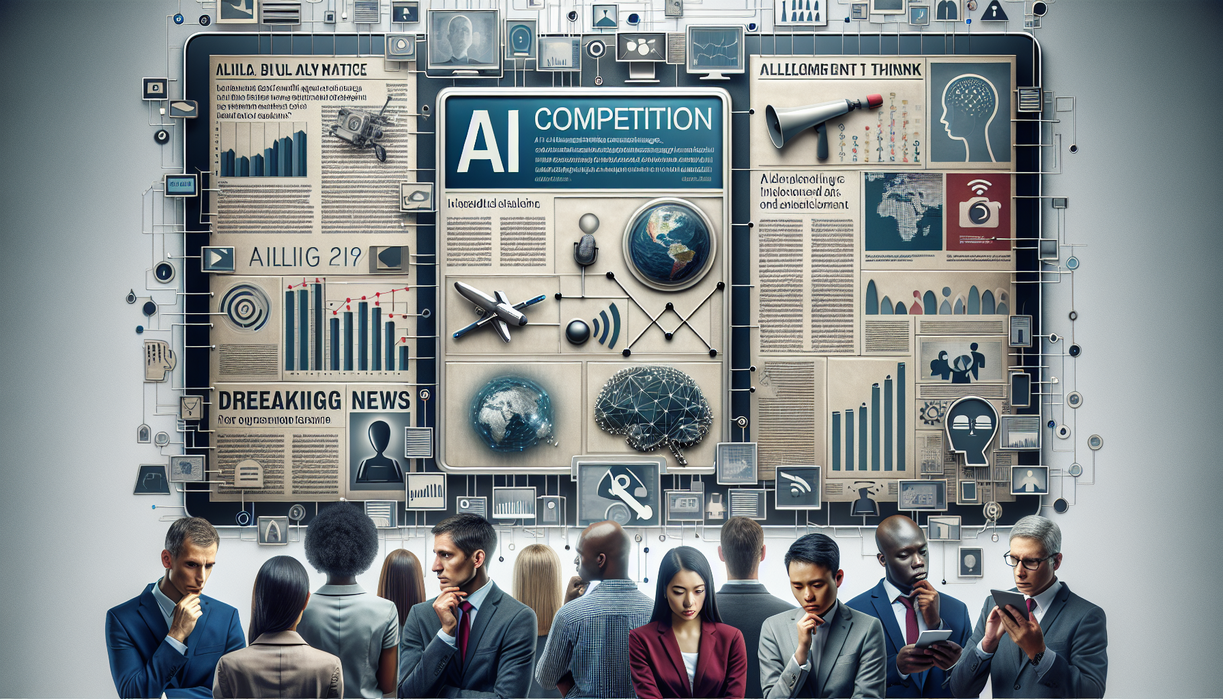 alt_text: Amerika dan China bersaing ketat di era AI modern dengan inovasi dan teknologi canggih.