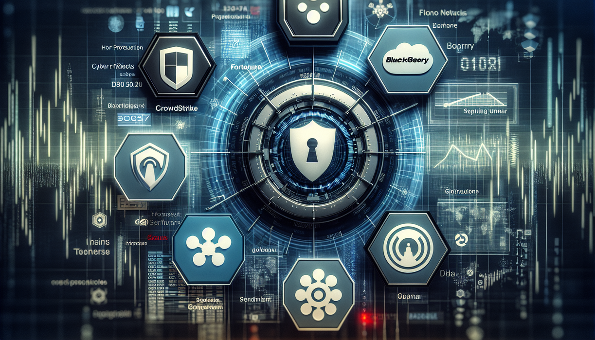 alt_text: "Grafik saham cybersecurity dengan kenaikan, menyoroti peluang investasi era digital."