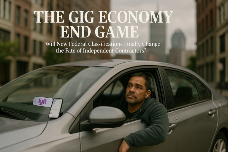 The Gig Economy End Game di Ujung Tanduk