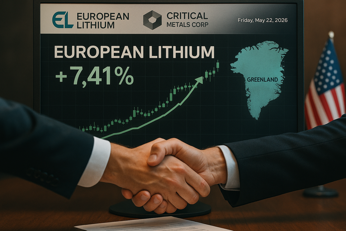 "alt_text": "European Lithium menjajaki peluang baru dengan angin segar investasi dari Greenland."