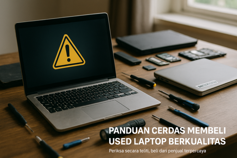 Panduan Cerdas Membeli Used Laptop Berkualitas